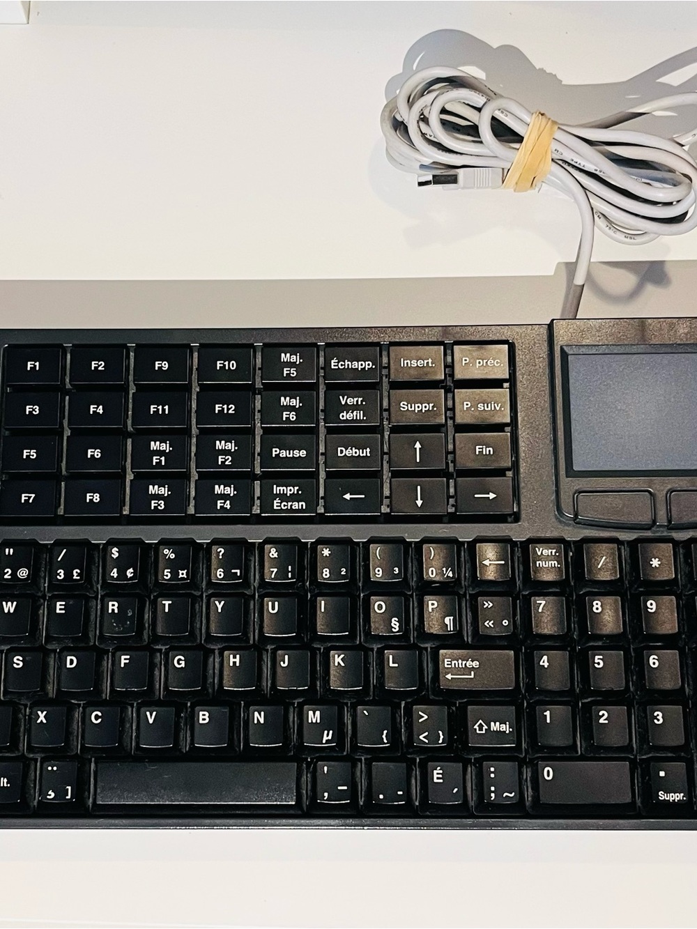 NCR-5932-6672-9090 POS USB Compact Alphanumeric Keyboard